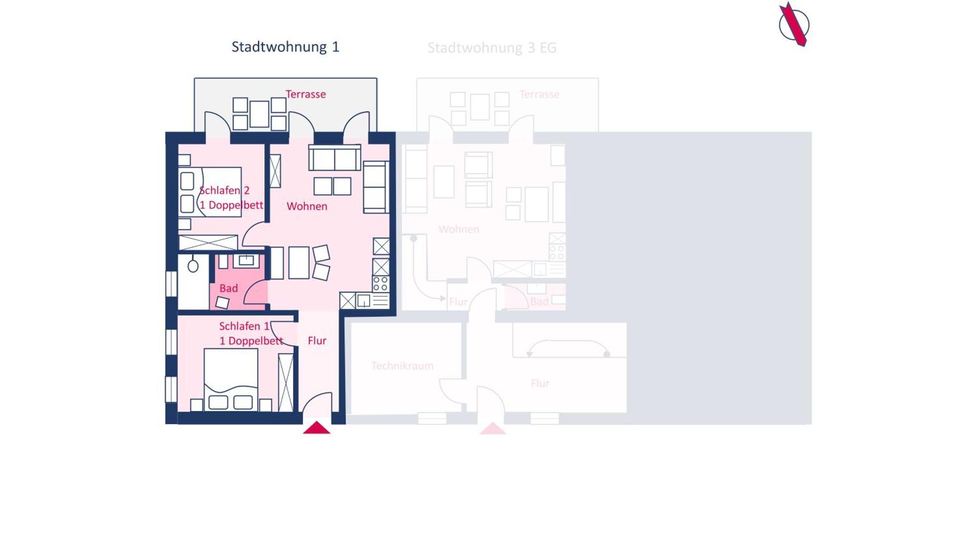 Stadtwohnung 1 Wyk auf Föhr Exteriér fotografie